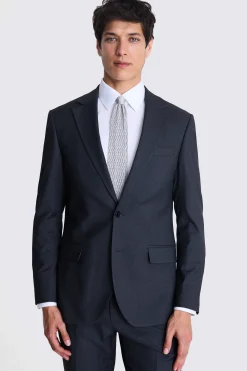 Tailored Fit Charcoal Stretch Suit