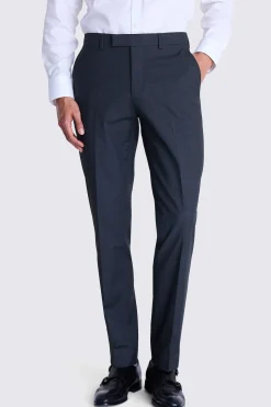 Tailored Fit Charcoal Stretch Trousers