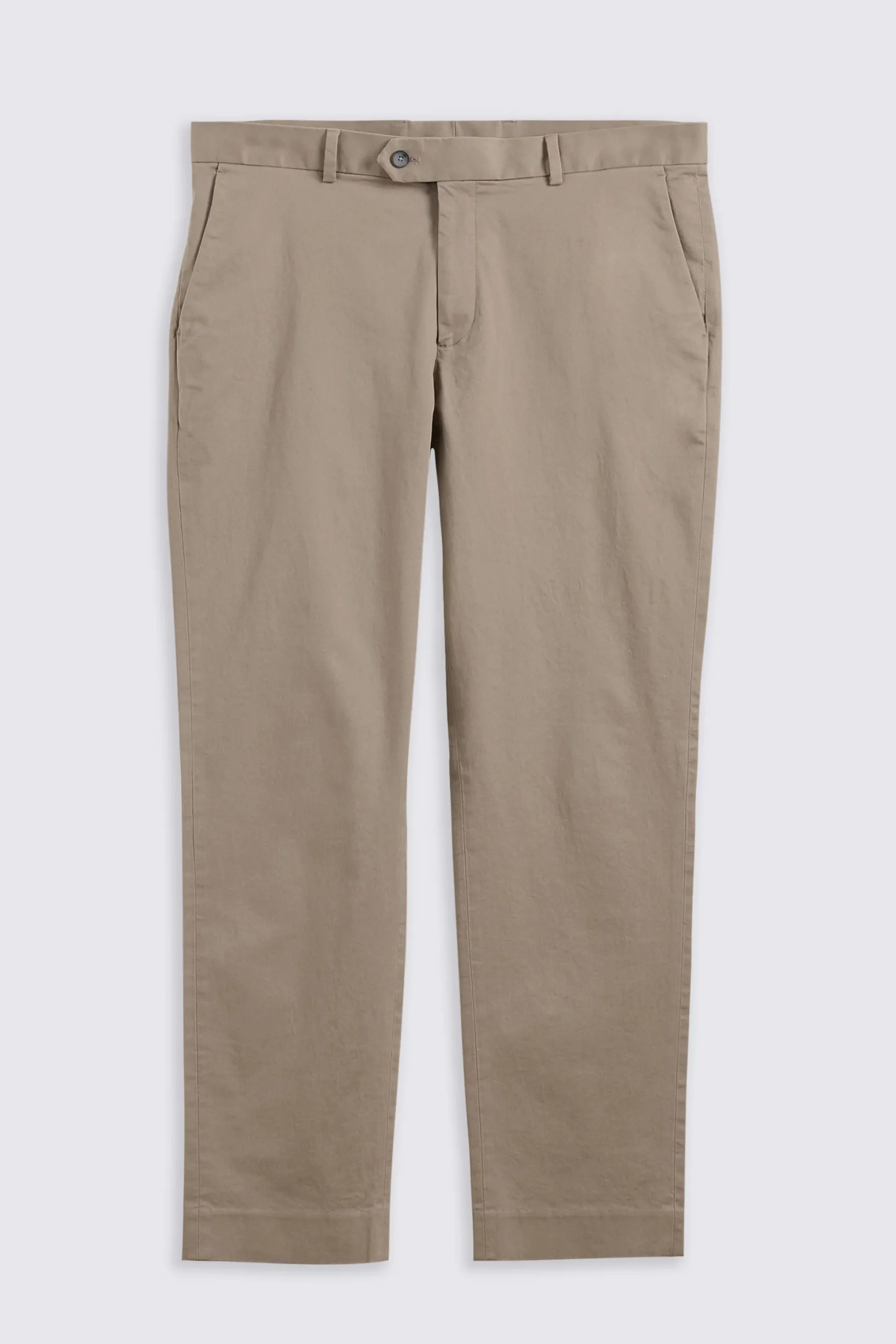 Tailored Fit Dark Taupe Chino