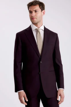 Tailored Fit Grape Performance Suit