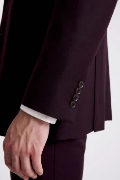 Tailored Fit Grape Performance Suit