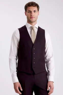 Tailored Fit Grape Performance Suit