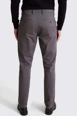 Tailored Fit Graphite Stretch Chinos