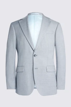 Tailored Fit Grey Stretch Suit