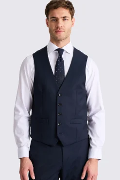 Tailored Fit Ink Stretch Waistcoat