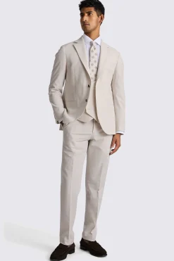 Tailored Fit Light Neutral Suit
