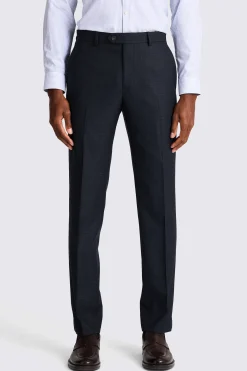 Tailored Fit Navy Slub Suit