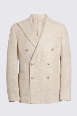 Tailored Fit Oatmeal Jacket