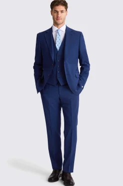 Tailored Fit Royal Blue Performance Suit