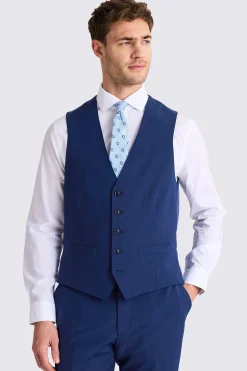 Tailored Fit Royal Blue Waistcoat