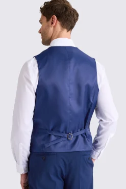 Tailored Fit Royal Blue Waistcoat