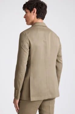 Tailored Fit Sage Linen Suit