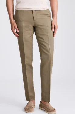 Tailored Fit Sage Linen Suit