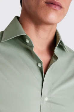 Tailored Fit Sage Stretch Shirt