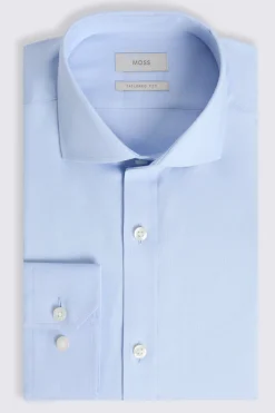 Tailored Fit Sky Dobby Shirt