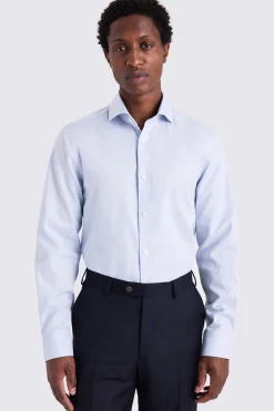 Tailored Fit Sky Dobby Shirt