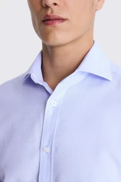 Tailored Fit Sky Dobby Shirt