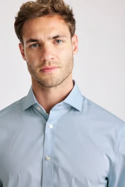 Tailored Fit Sky Stretch Shirt