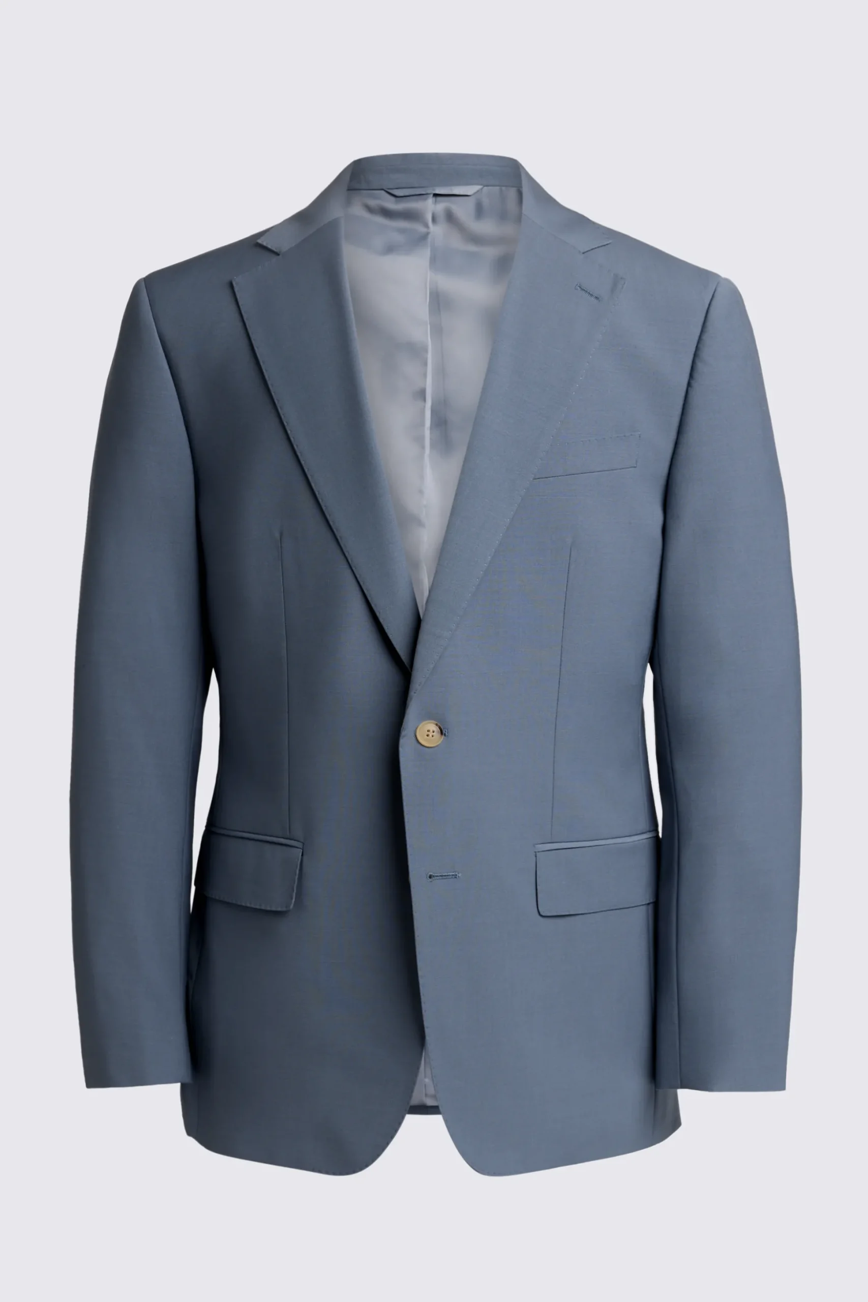 Tailored Fit Steel Blue Performance Suit
