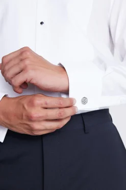 Tailored Fit White Marcella Dress Shirt