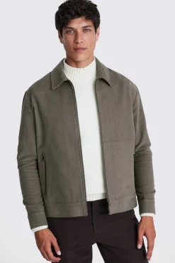Taupe Moleskin Jacket