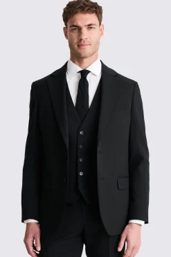 Ted Baker Tailored Fit Black Twill Suit