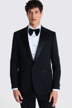 Ted Baker Tailored Fit Black Notch Lapel Tuxedo Jacket