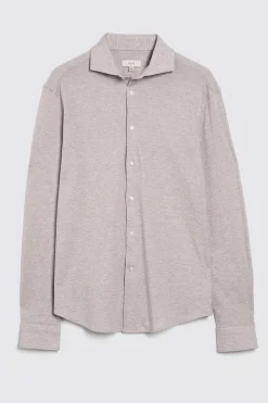 Tessilmaglia Neutral Piqué Knit Shirt