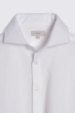 Tessilmaglia White Piqué Knit Shirt