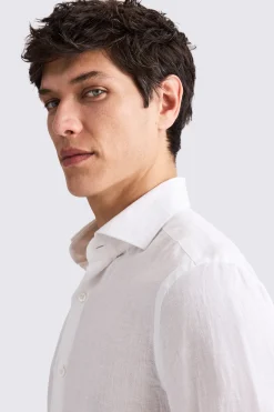 White Linen Shirt
