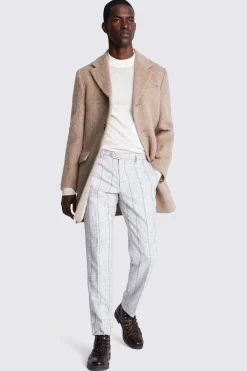 White Merino Mock-Neck Jumper