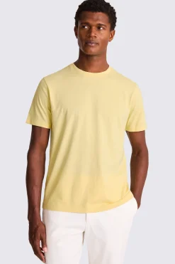 Yellow Crew-Neck T-Shirt
