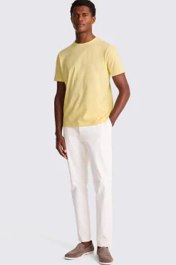 Yellow Crew-Neck T-Shirt