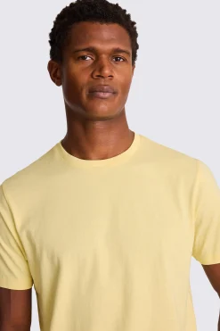 Yellow Crew-Neck T-Shirt