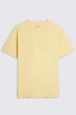 Yellow Crew-Neck T-Shirt