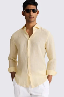 Yellow Linen Shirt