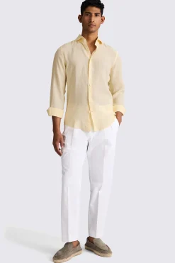 Yellow Linen Shirt